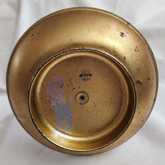 Vintage MCM Ohio Art Revolving Musical Christmas Nativity Scene - Picture 13 of 14